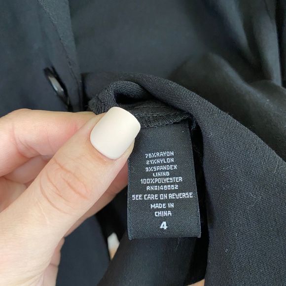 torrid | Black Three Quarter Sleeve Blazer 2X - Picture 5 of 7